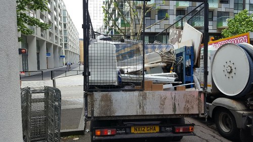 Recycling furniture materials in Rotherhithe